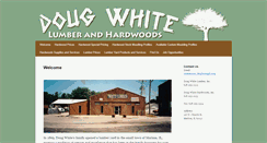 Desktop Screenshot of dougwhitehardwoods.com
